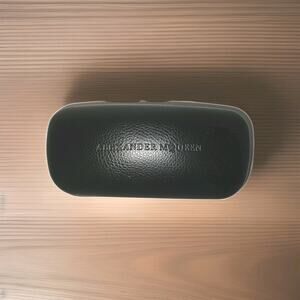 Alexander McQueen Black Sunglass Case